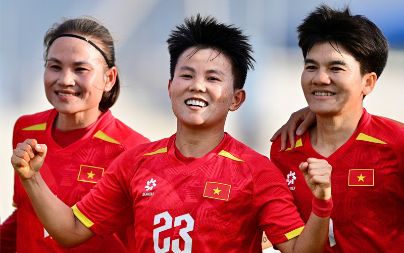Tuyển nữ Việt Nam đại thắng Indonesia, hiên ngang tiến vào chung kết SEA Games 33