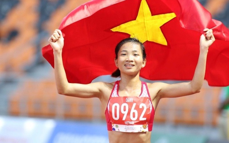 Điền kinh hoàn thành mục tiêu 12 HCV SEA Games