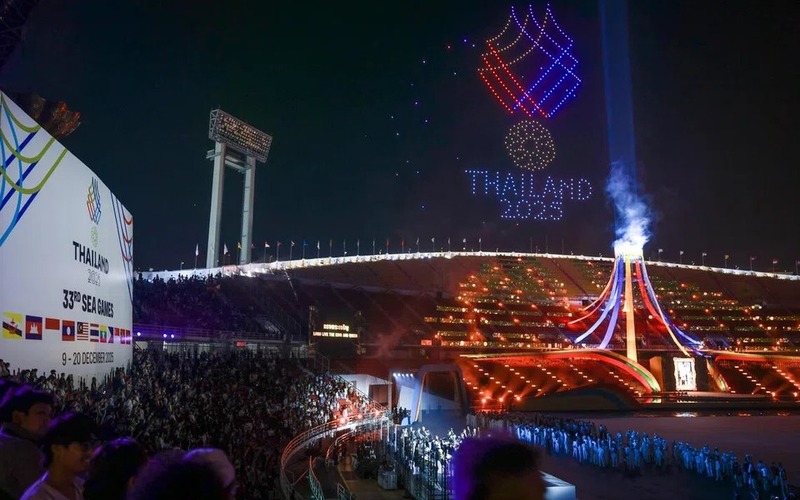 Lễ khai mạc SEA Games 33 tốn nhiều nước